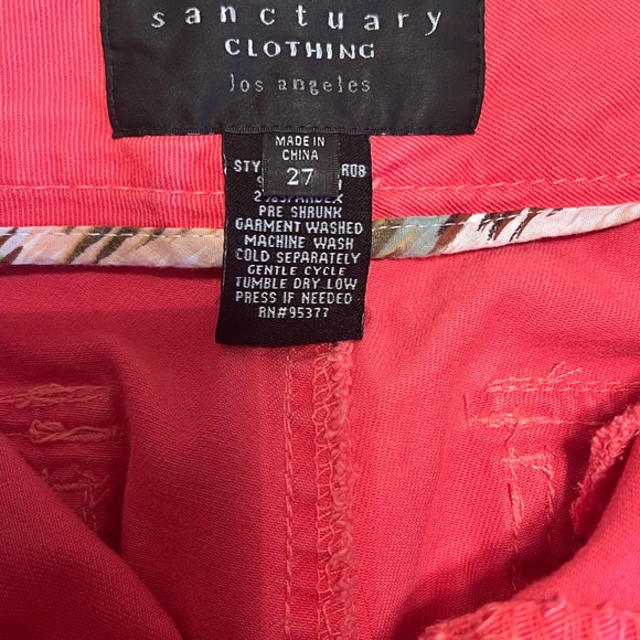 Sanctuary Clothing, Size 27, Pink Women’s Pants - Picture 3 of 3
